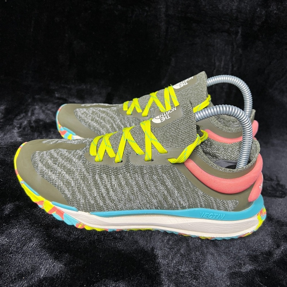 The North Face Vectiv Escape Womens US 7 Trail Running Shoes Tea Green Sneakers
